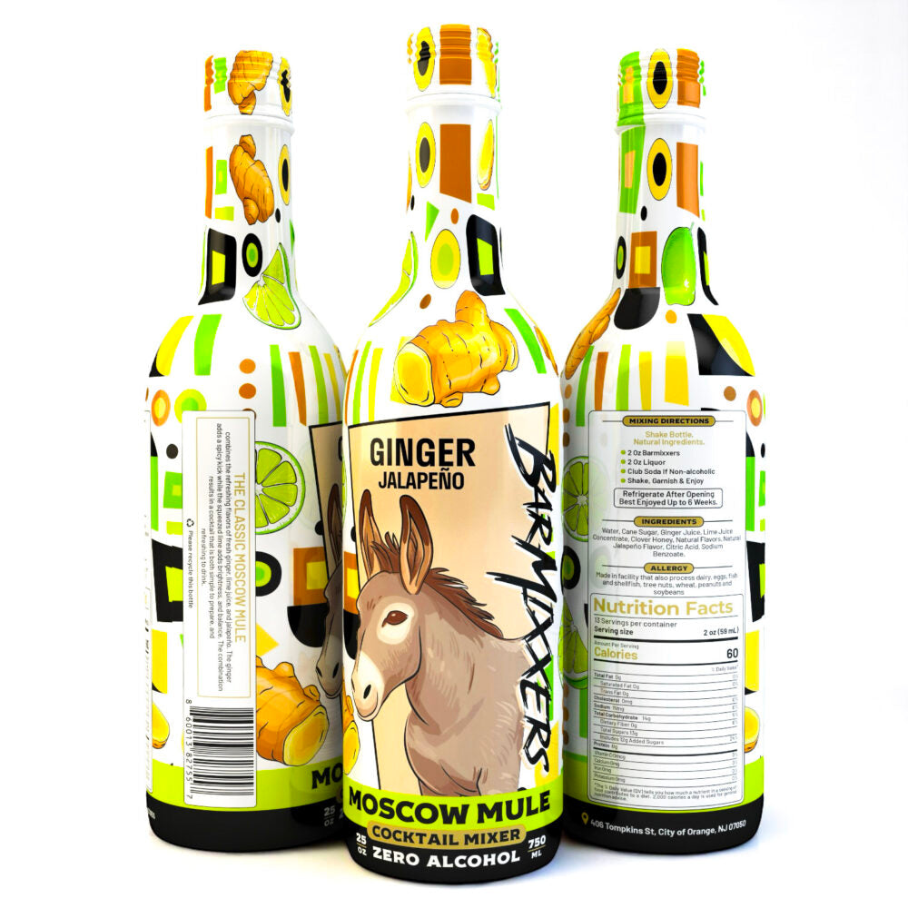 BarMixxers Moscow Mule Beverage Mixer - 13 Servings - 25oz