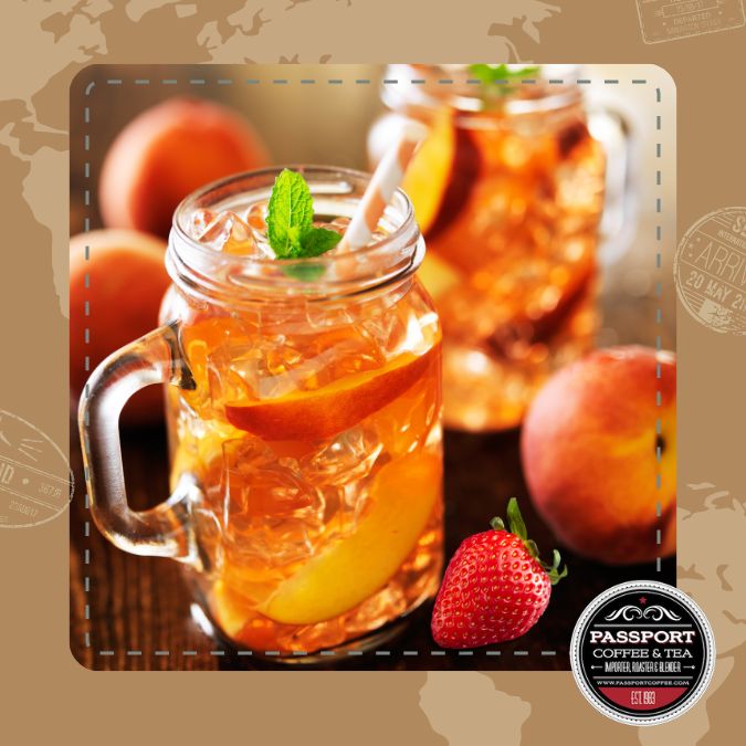 Strawberry Peach Green Tea