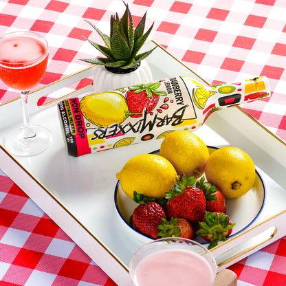BarMixxers Strawberry Lemon Drop beverage Mixer - 13 Servings - 25oz