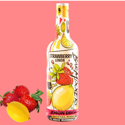 BarMixxers Strawberry Lemon Drop beverage Mixer - 13 Servings - 25oz