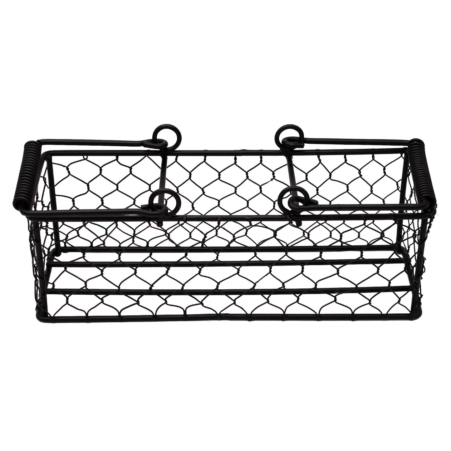 Chicken Wire Caddy for 3 Pint Mason Jars